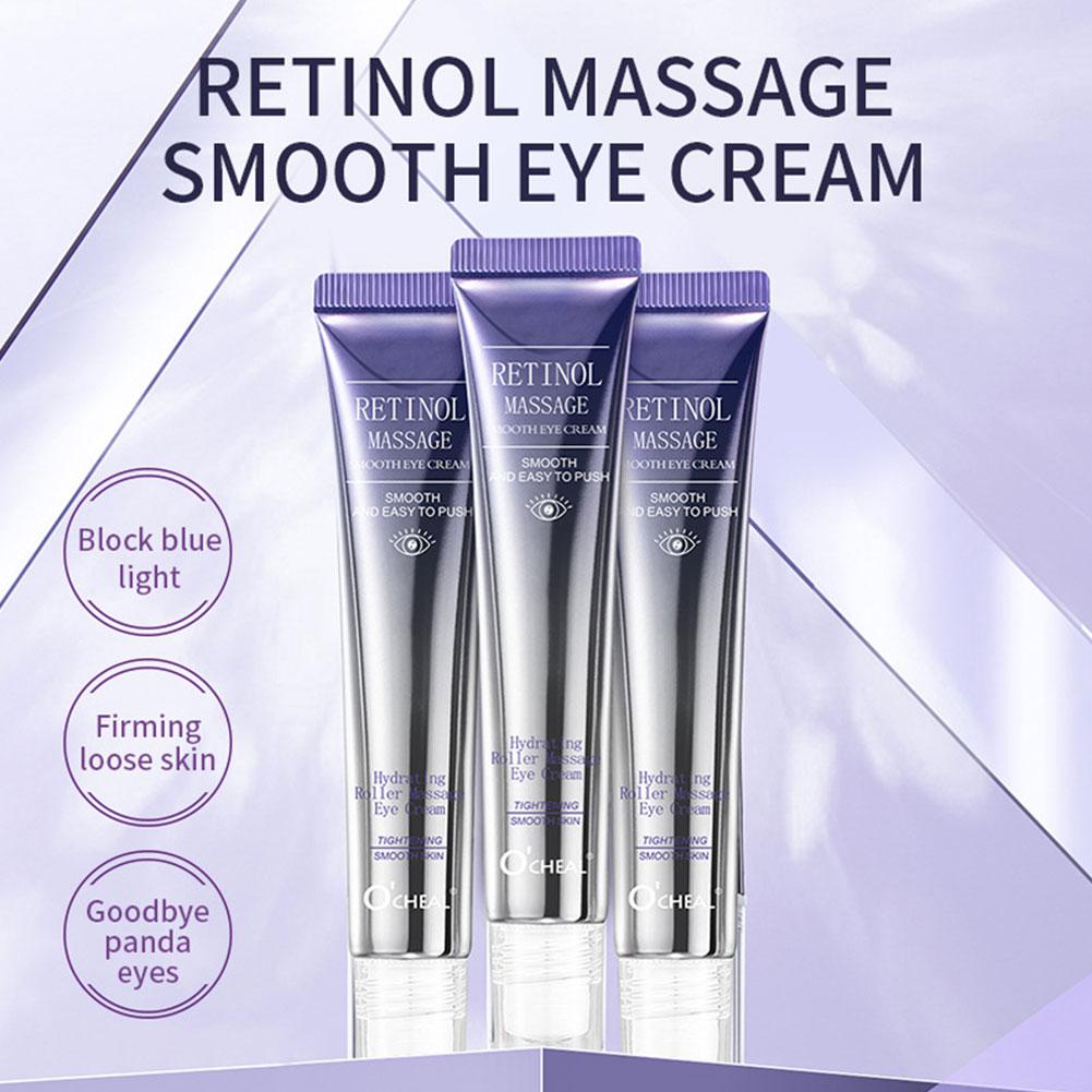 Retinol Anti Wrinkle Cream - Retinol eye cream rolling ball massage