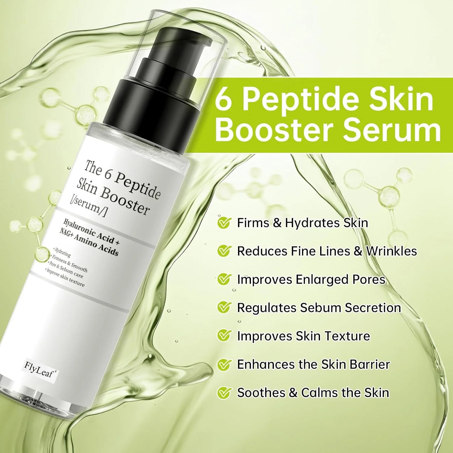 150ml Peptide Skin Booster Ton - огляд і ціна Hyaluronic Acid Facial Serum