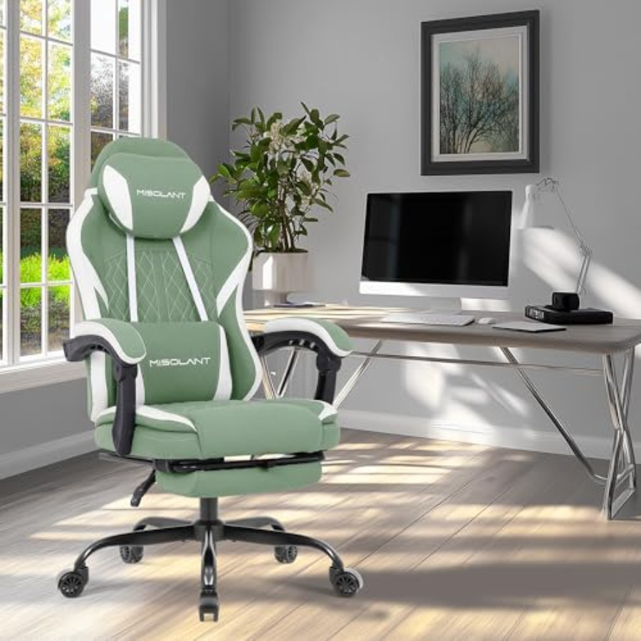 Gaming Chair for Adults, Fabri - огляд і ціна Massage