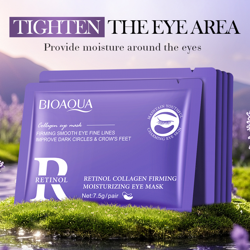 BIOAQUA Retinol Crystal Collag - огляд і ціна Collagen Under Eye Patches