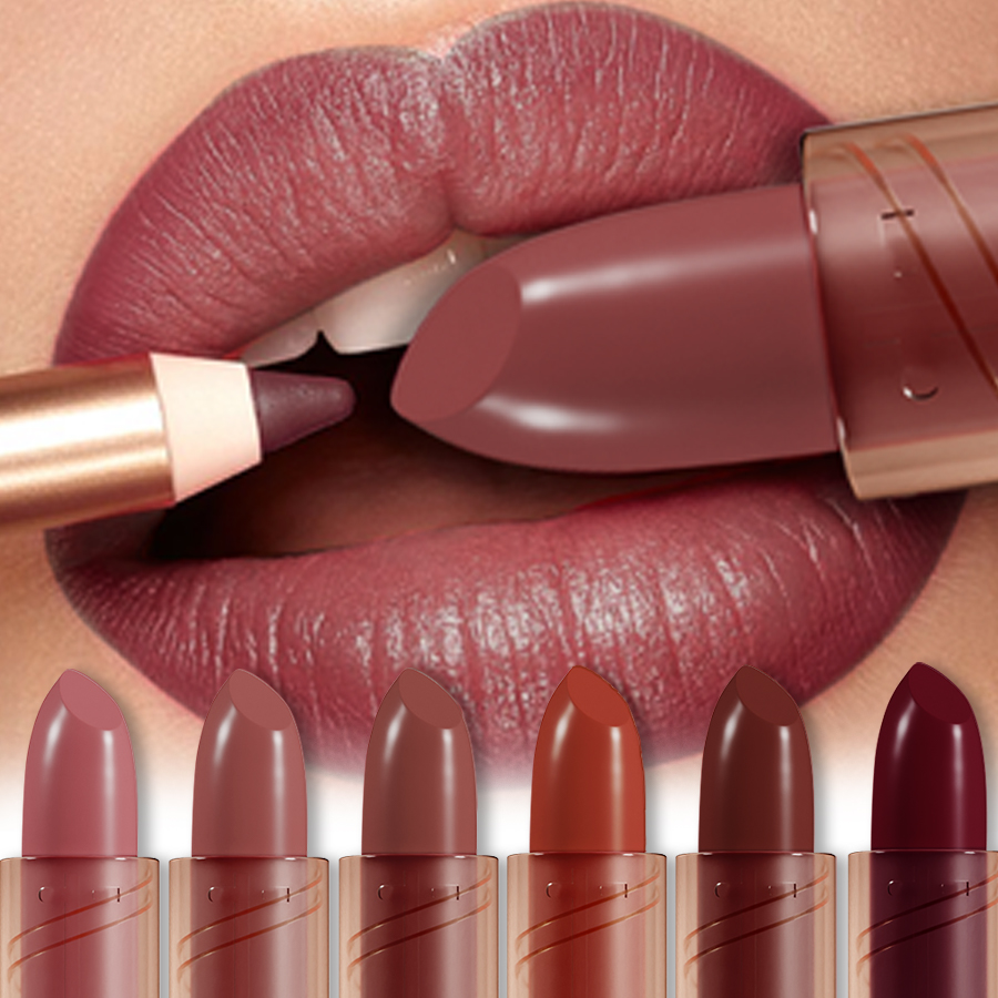 14-Color Matte Lipstick, Non-F - огляд і ціна Matte Velvet Lip Tint Long Lasting