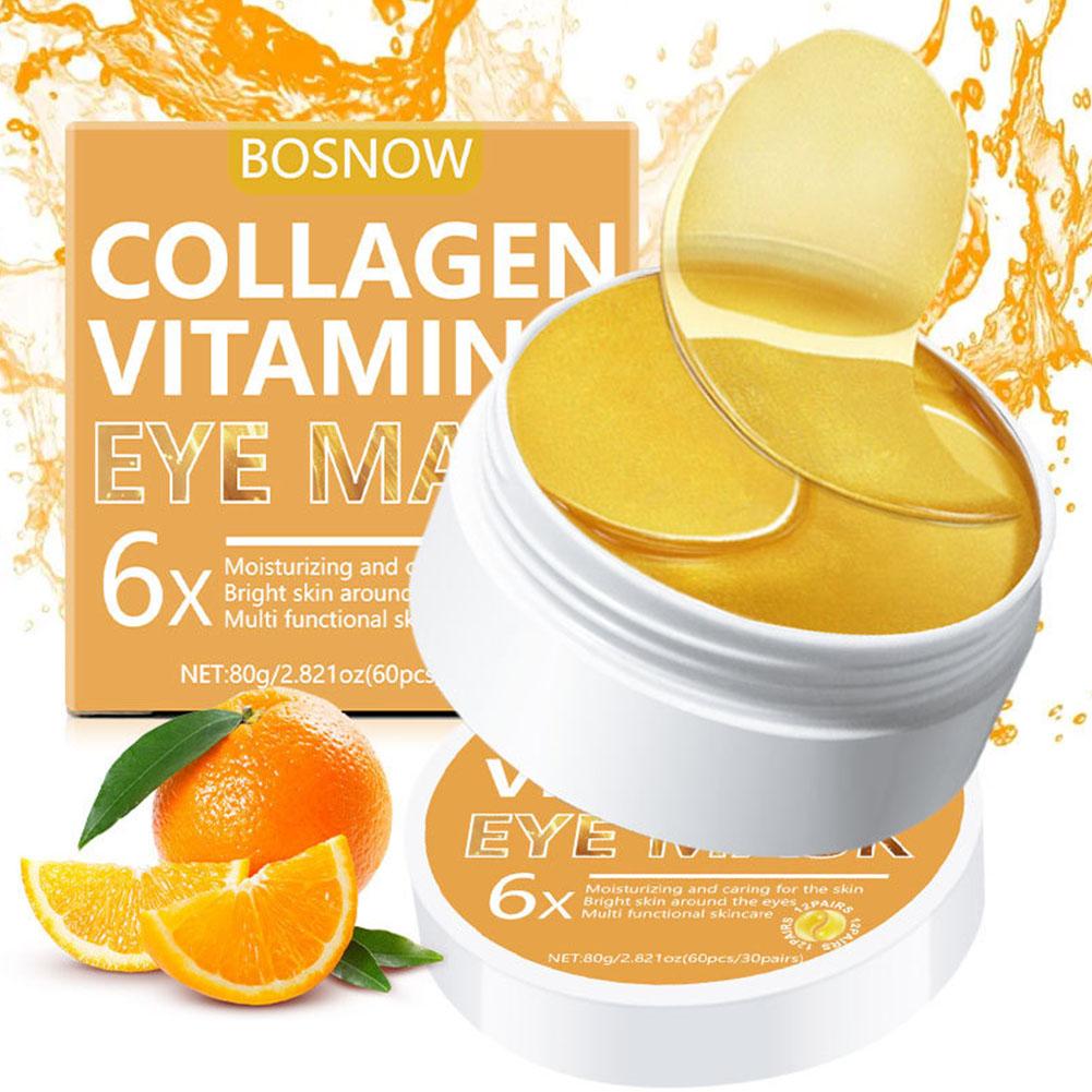 Collagen Vitamin Eye Mask 60pc - огляд і ціна Collagen Under Eye Patches