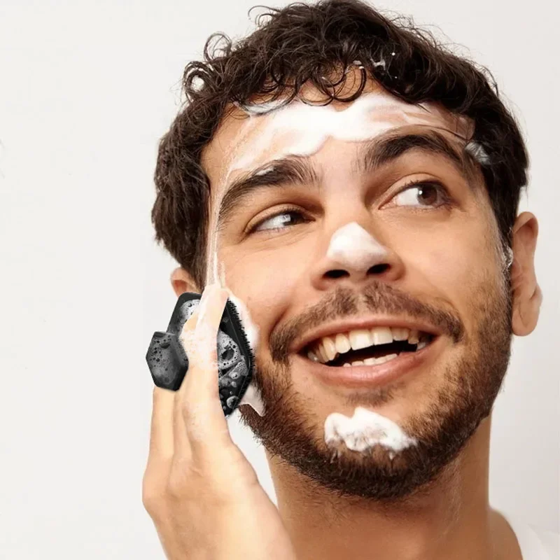 Facial Cleaning Brush Scrubber - огляд і ціна Silicone Face Scrubber Electric
