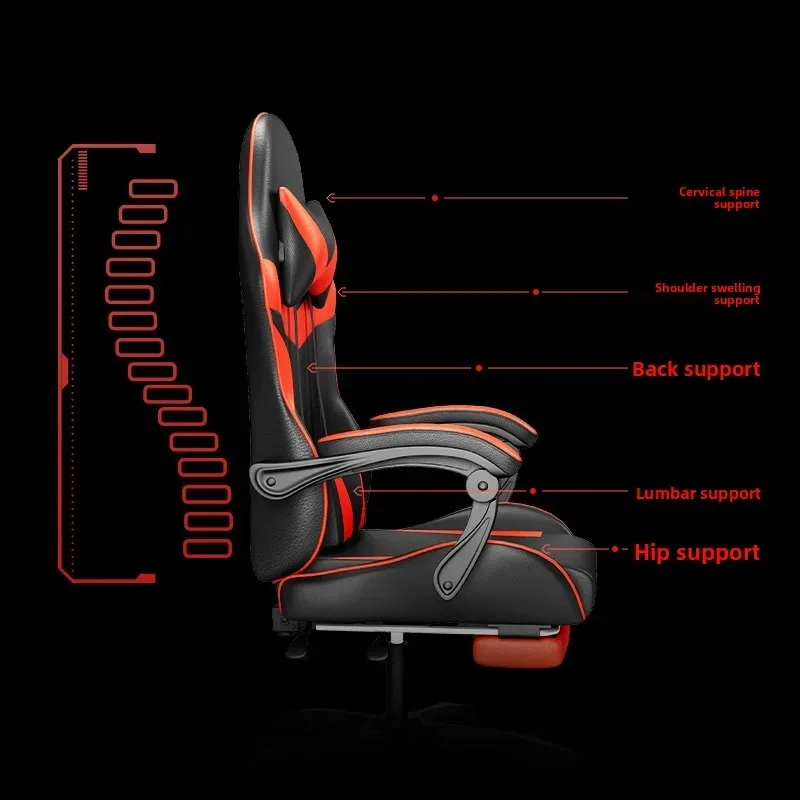 E-sports Chair Lights Bluetoot - огляд і ціна Massage