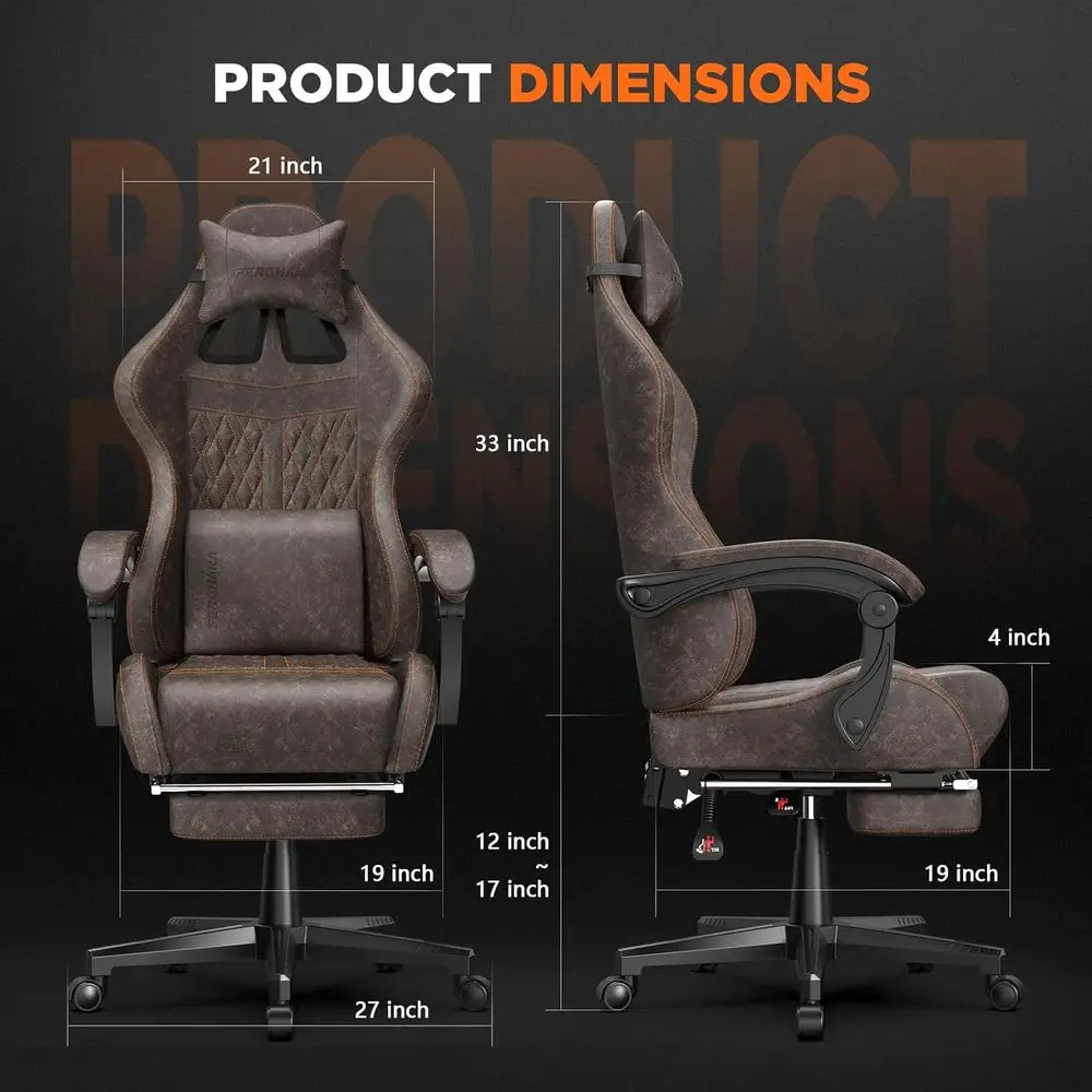 Ergonomic High-Back Gaming Cha - огляд і ціна Massage