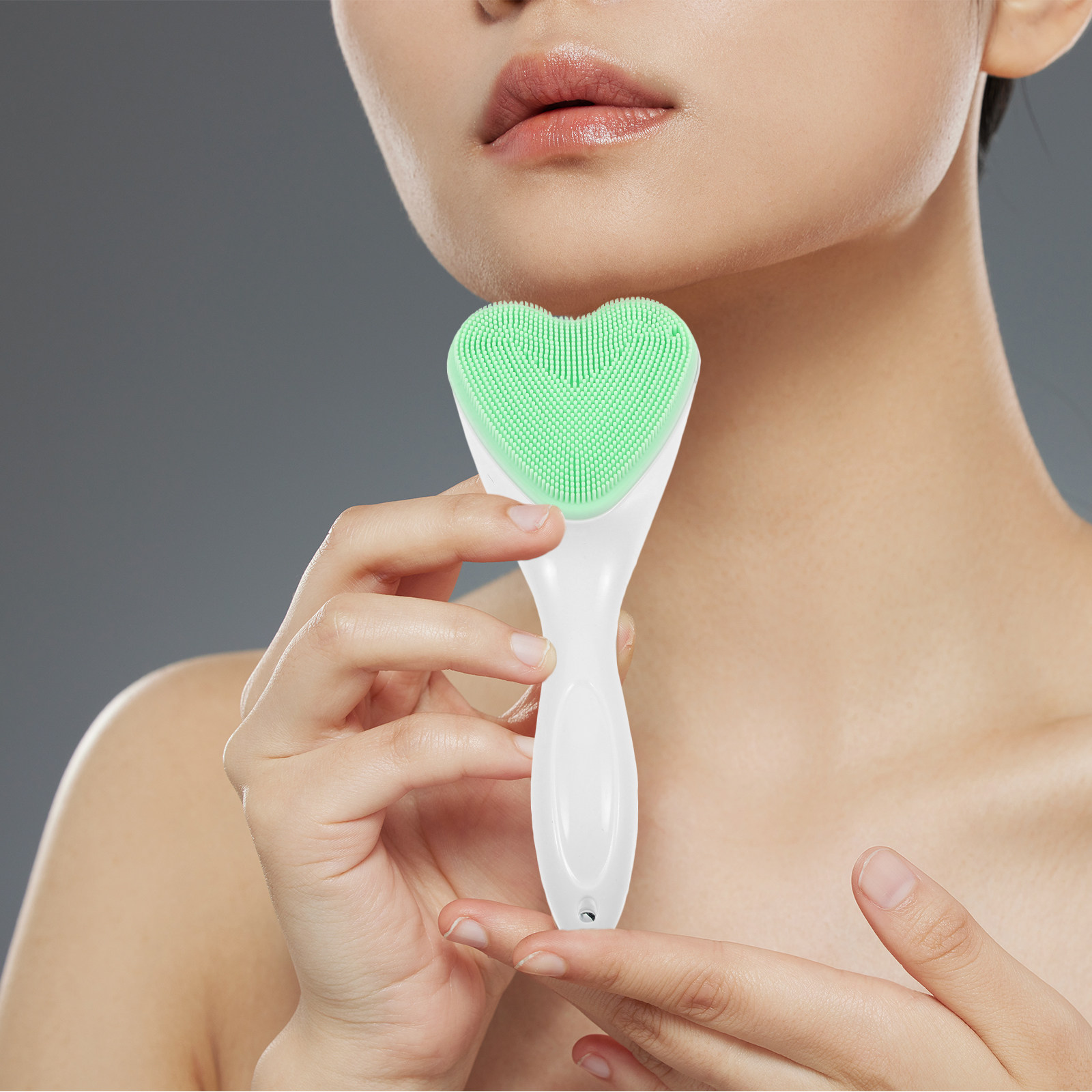 Facial Cleansing Brush Silicon - огляд і ціна Silicone Face Scrubber Electric